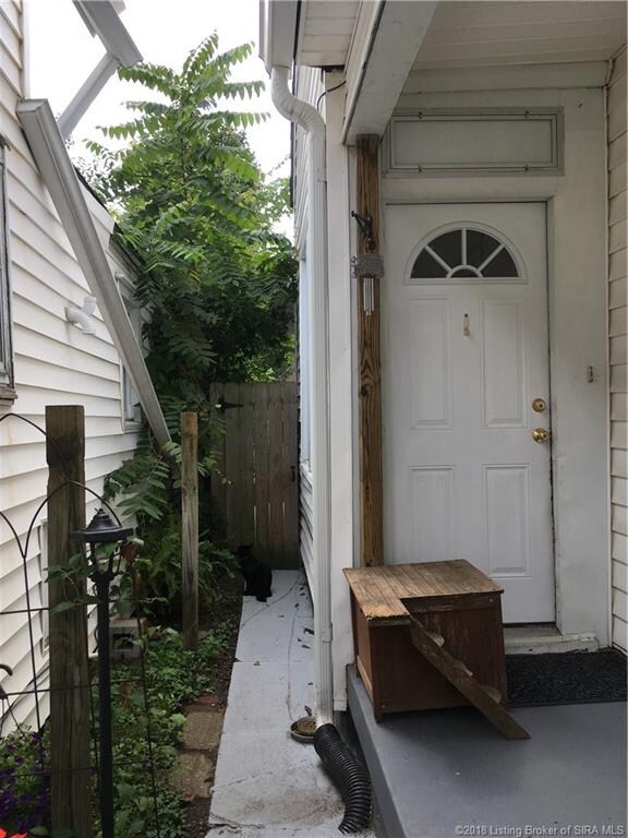 Front door.