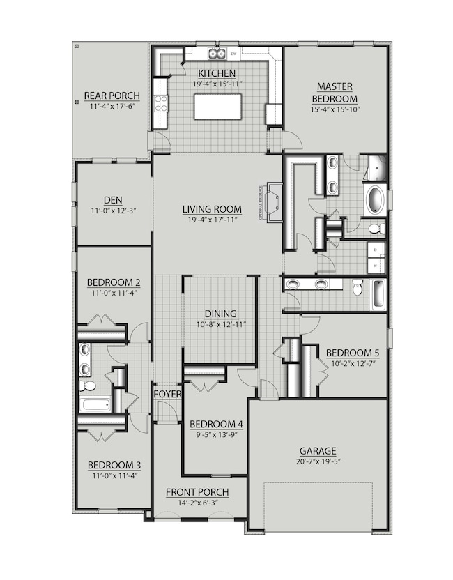 Hickory AG Floor Plan