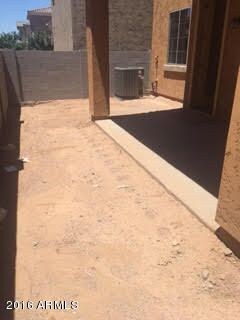 lot 25 back yard