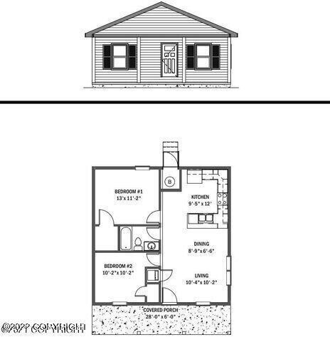 Floor plan rental units all three identi