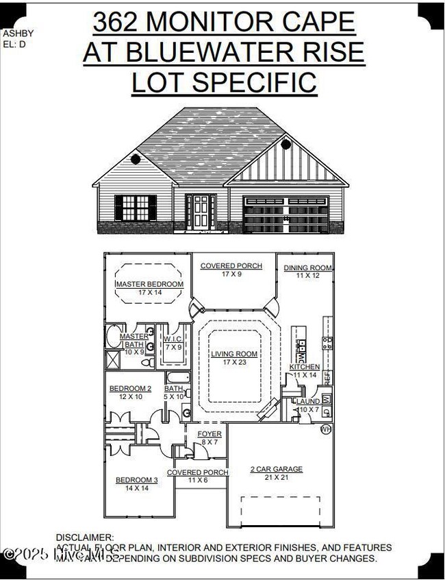 Elevation and Floor Plan