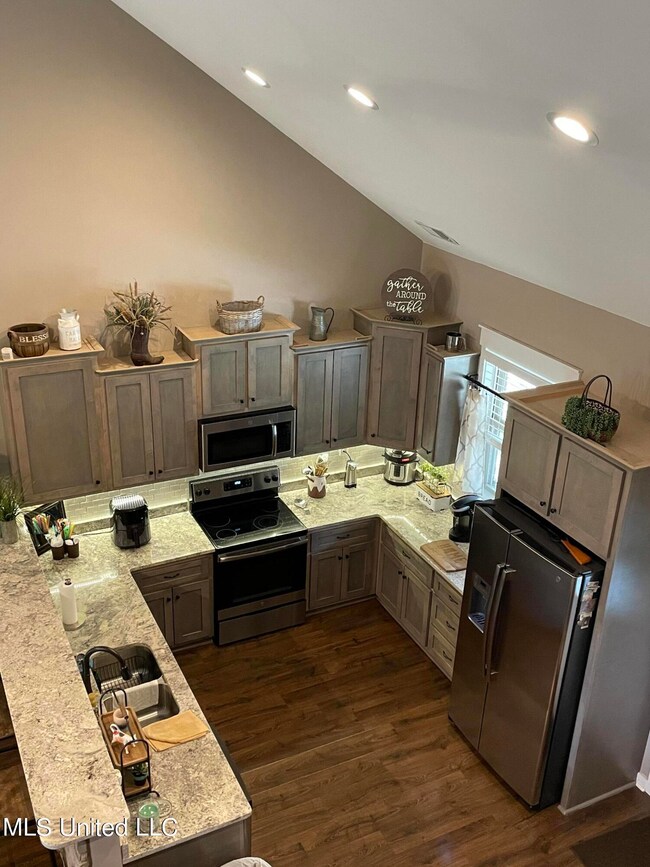View of Kitchen from Upstairs