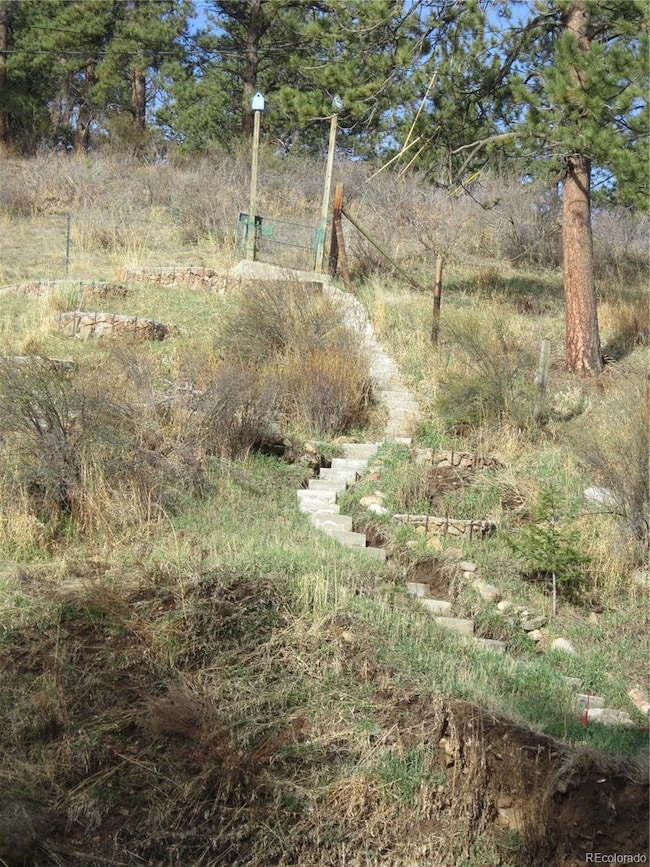 Steps to Lost Park Wilderness