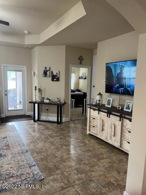 Family room view