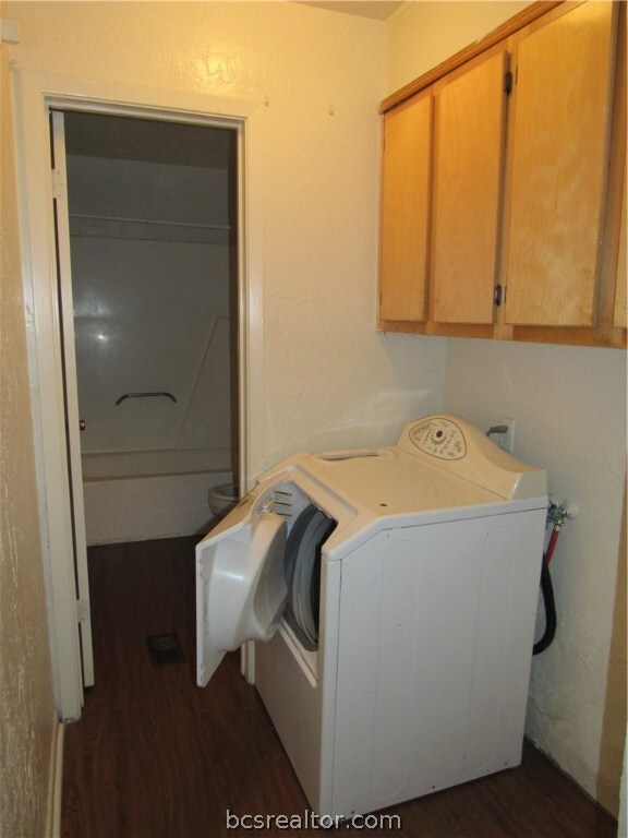 upstairs bathroom and laundry connections