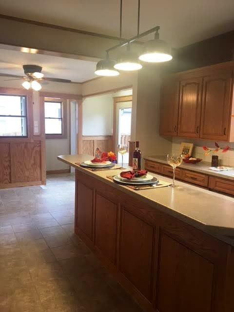 Island in Kitchen