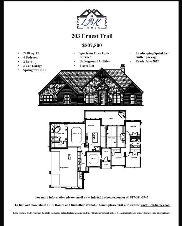 203 Ernest Trail, Springtown, TX 76082 - photo 2