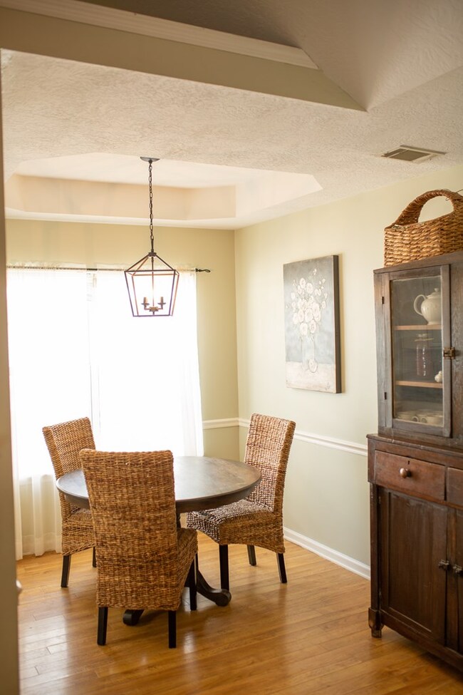 Welcoming eating area
