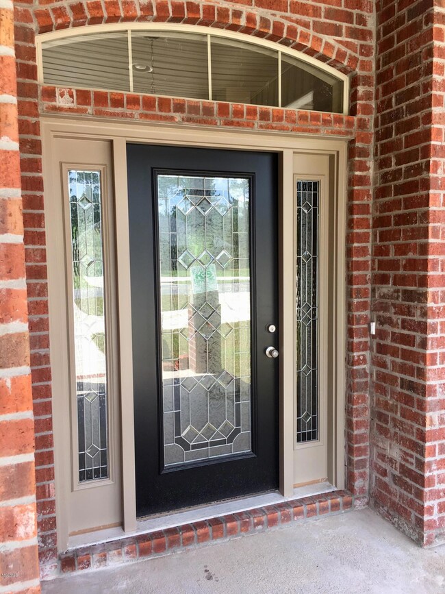 Upgraded front door