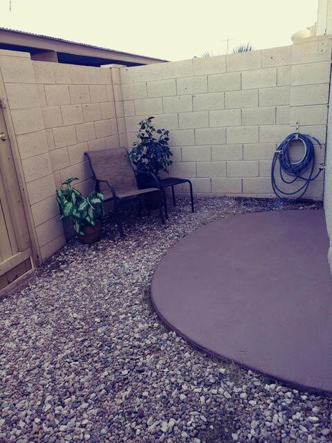 Patio...morning java?