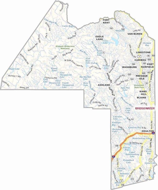 Aroostook-County-Map-Maine-