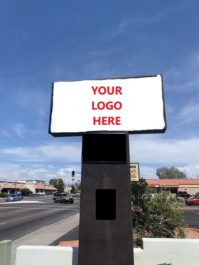 Marquee Signage 1 - your logo here