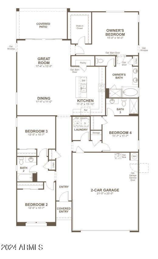 Slate Floor plan