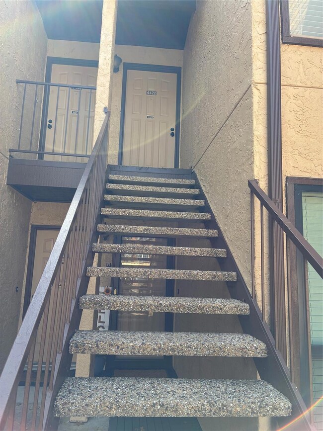 View of stairs