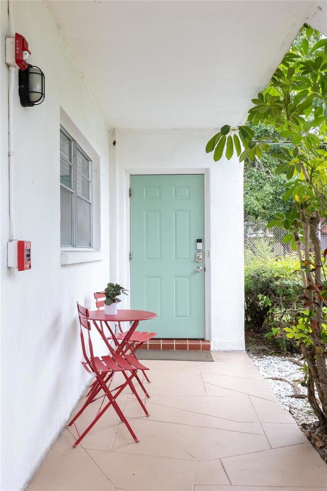 End Unit with front patio