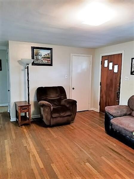 Original hardwoods featured througout the home.  T