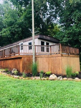 Storage under the deck