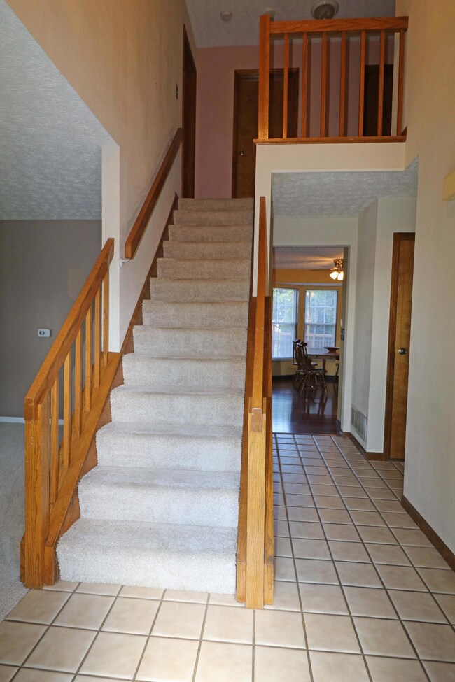 Open staircase