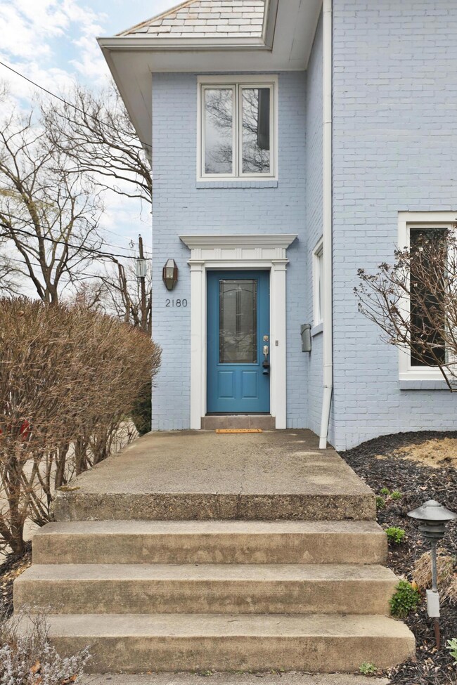 Welcoming front porch.