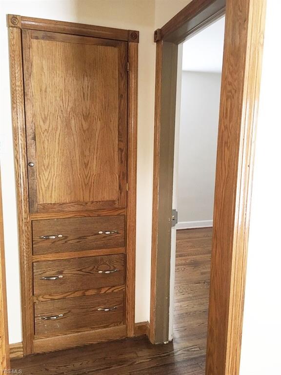 Hallway linen/storage closet.