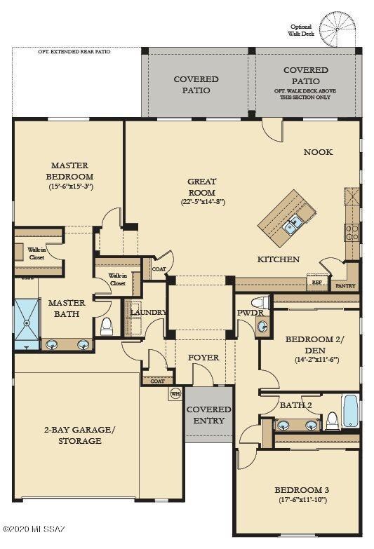 Whitney B Floorplan