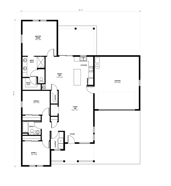 LOT 6 ALDER ARCHITECTURAL FLOOR PLAN