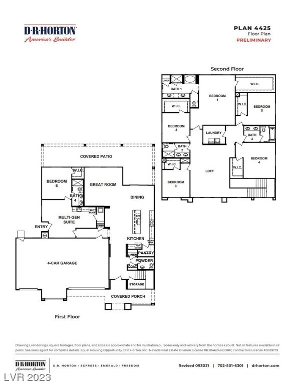 Floor plan is representational only; subject to ch