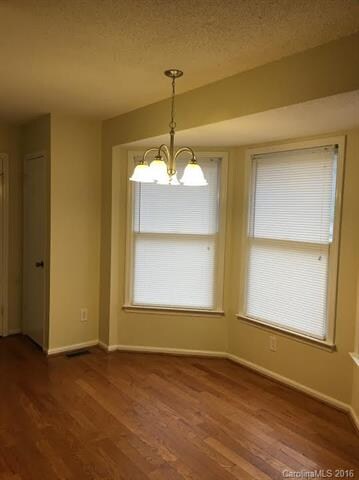 Breakfast area with bay window!
