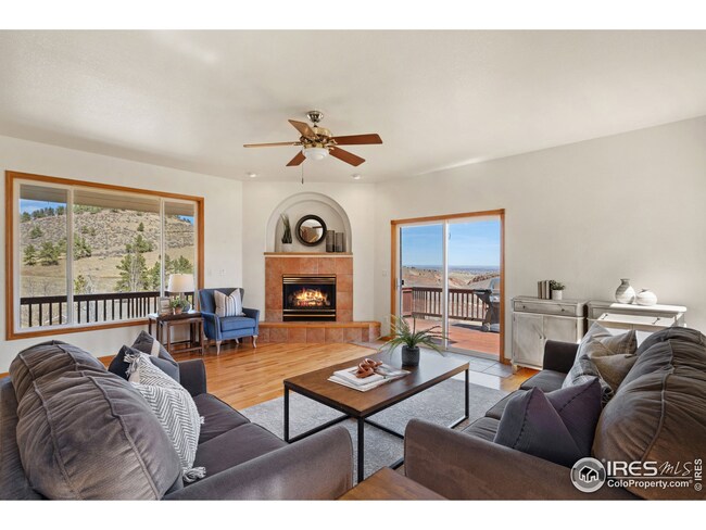 Living Room with Gorgeous Views