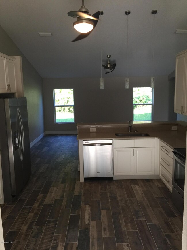 kitchen to living