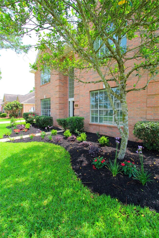 Fresh landscaping greets your guests!
