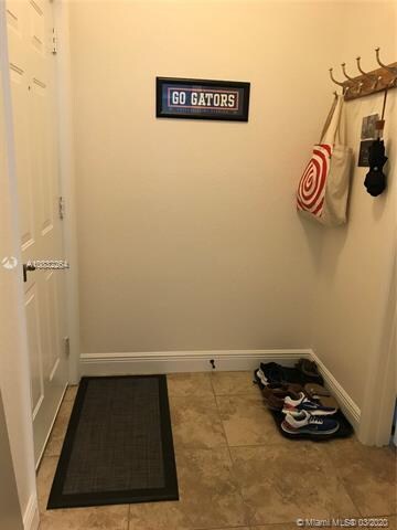 Front door entry to condo.