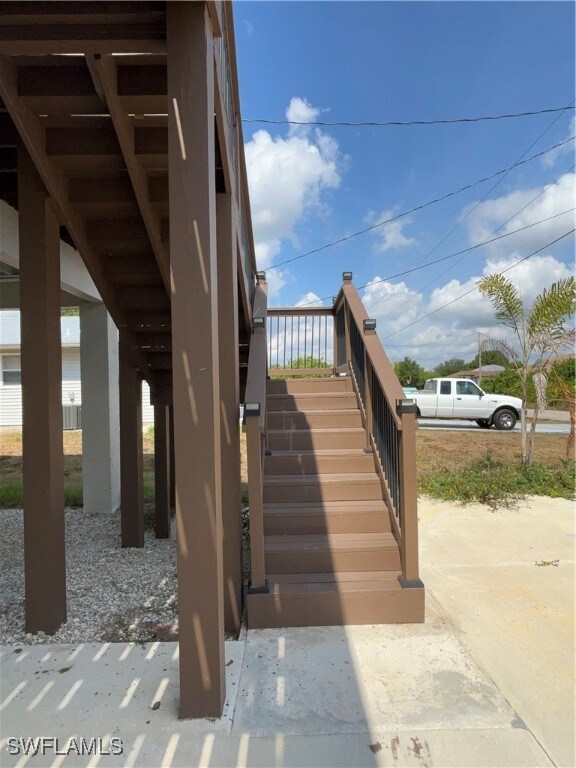 View of staircase