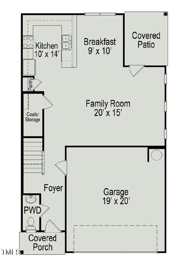 Buford II First Floor Plan
