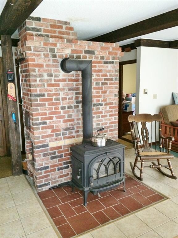 German Fire Place with a Jotul...