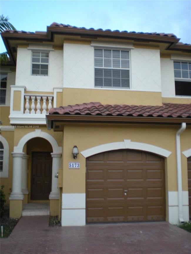 Front of townhouse