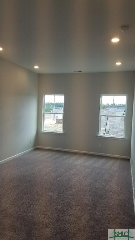 Loft area upstairs with high ceilings