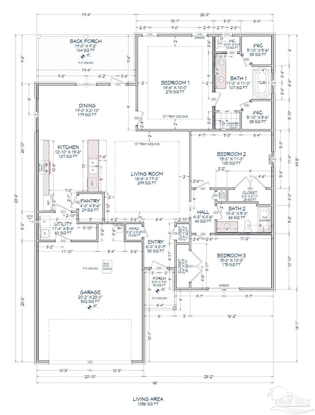 7711 Piper Cir, Milton, FL 32583 - photo 3