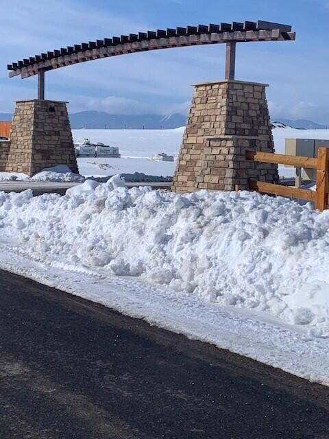 Entrance to Subdivision