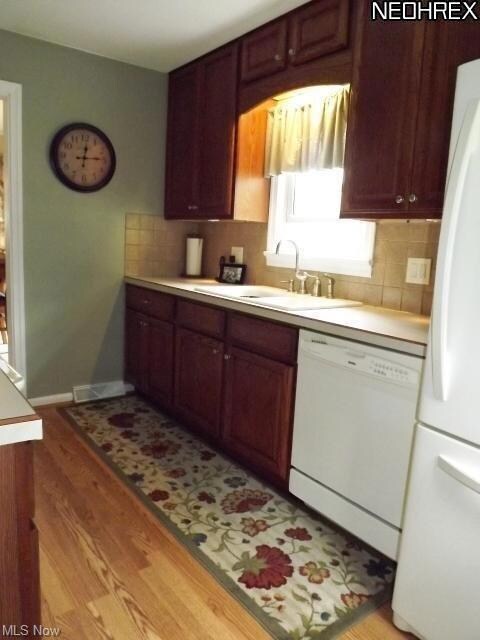 Tiled backplash