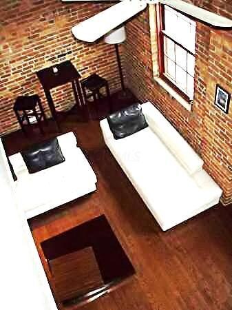 Living room loft view