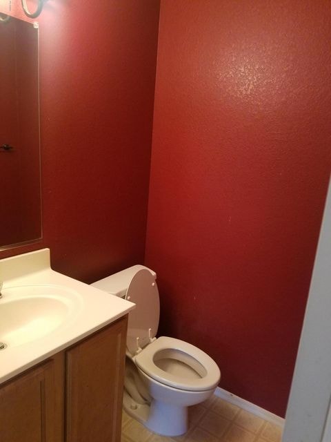 1/2 Bath on 1st Floor