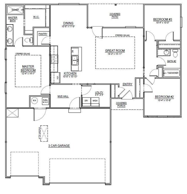 Clearwater Floorplan