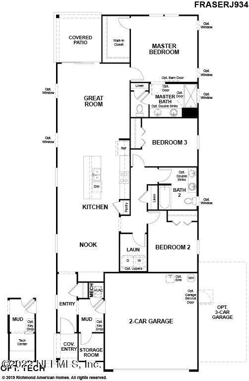 Fraser M floorplan