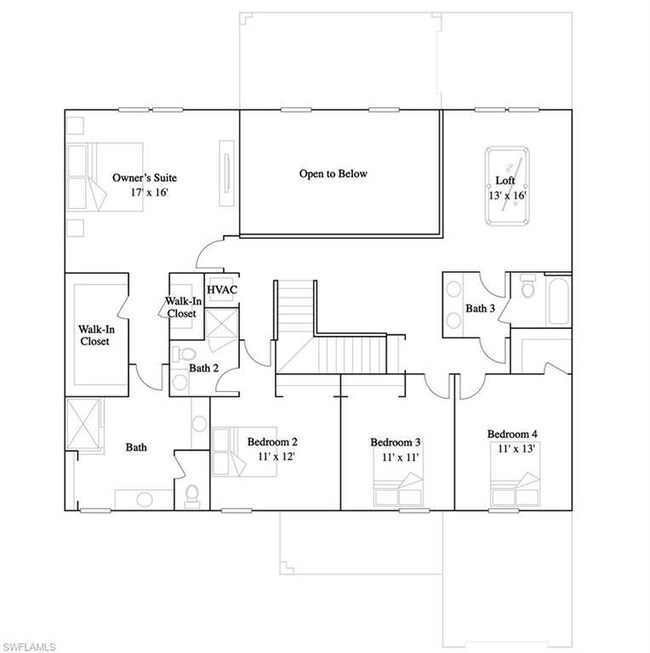 Floor Plan (2nd floor)