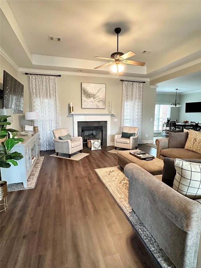 Lovely fireplace