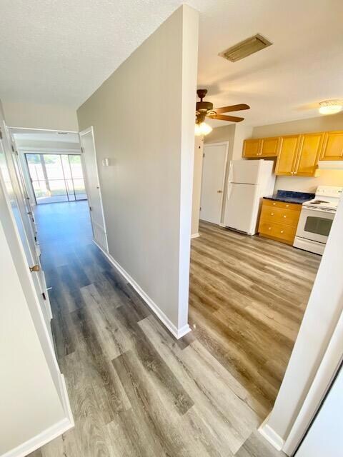 Entering the townhome