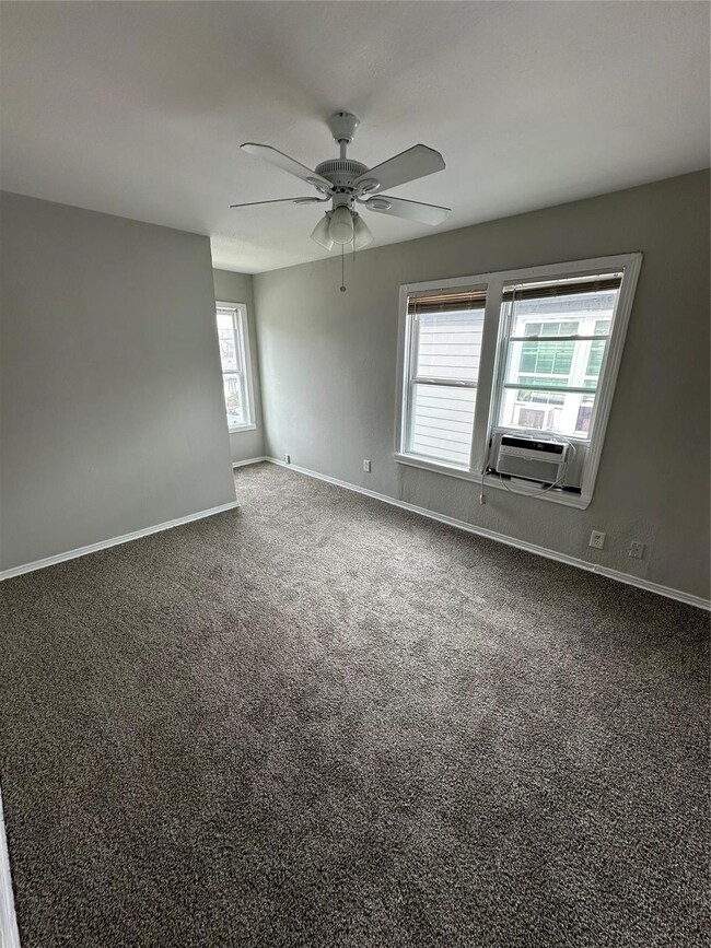 Newly remodeled primary bedroom with new plus carp