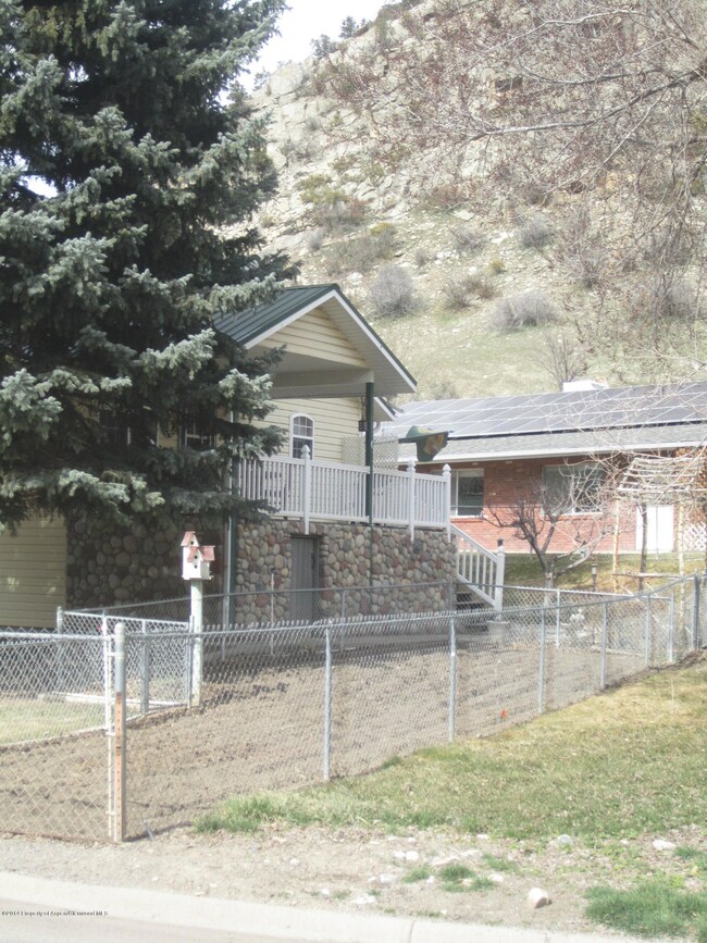 Exterior side view