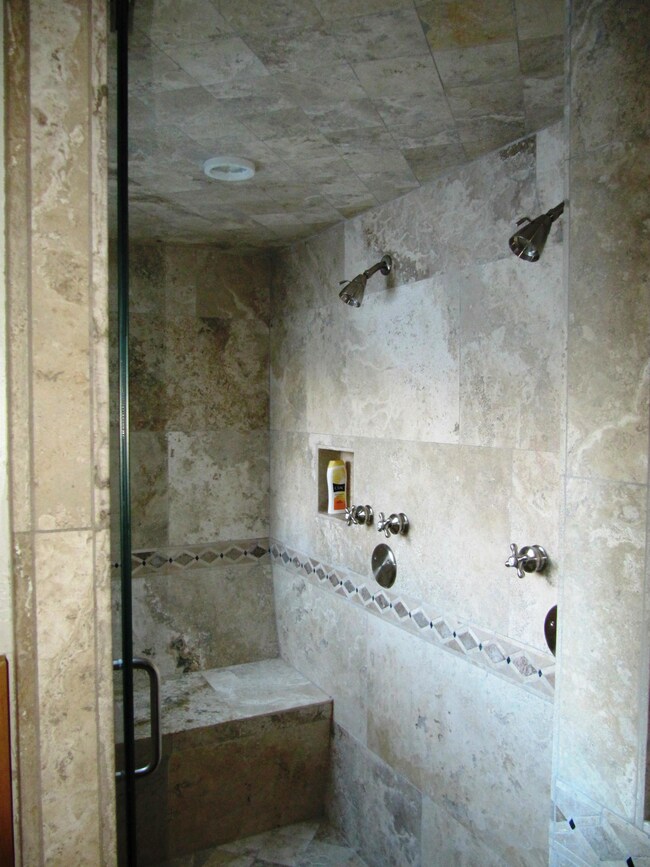 MASTER BEDROOM STEAM SHOWER